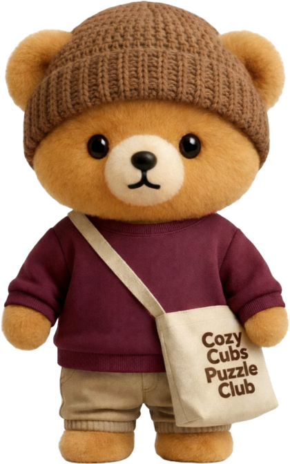 Messenger Bearnard, the Cozy Cubs bear mascot.